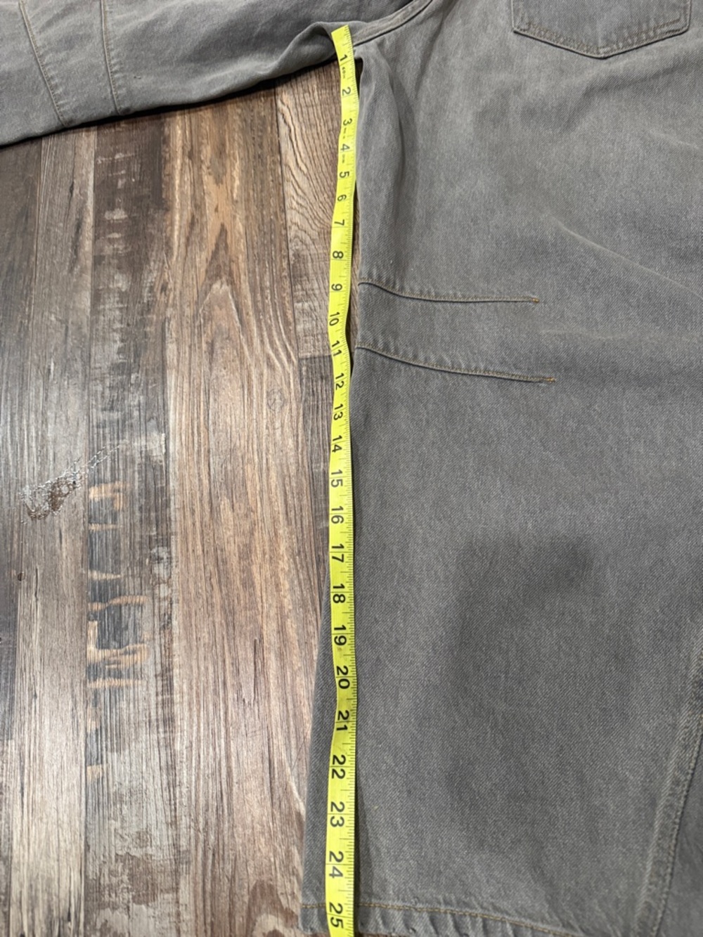 We The Free Washed Gray Cropped Wide-Leg Jeans - Picture 5 of 6